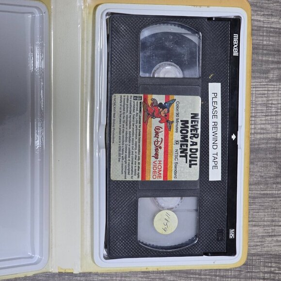 Walt Disney VHS 1968 Never a Dull Moment, starring Dick Van Dyke and E Robinson - Picture 3 of 4